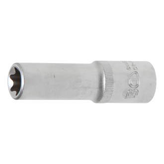 Llave de vaso E-Torx, larga entrada 12,5 mm (1/2") E16